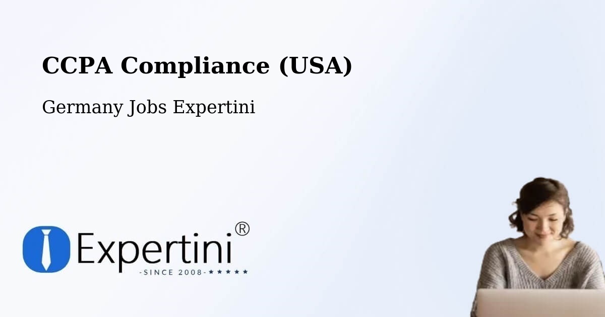 CCPA Privacy Rights & Compliance Notice – Lienen - Germany Jobs Expertini