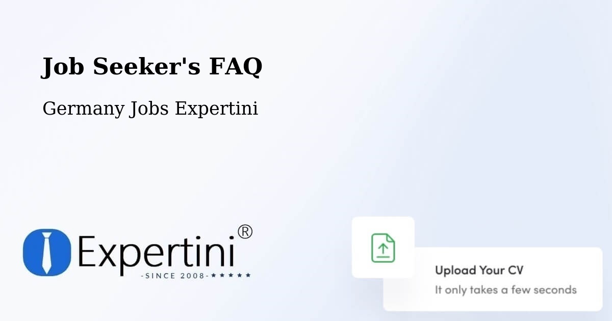 Job Seeker FAQ – Lienen - Germany Jobs Expertini